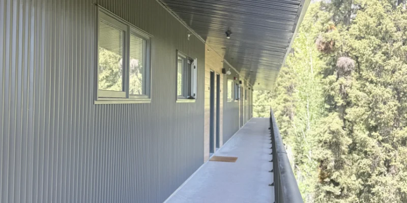 ACS Project - 121 Bow Meadows - Canmore - upper walkway