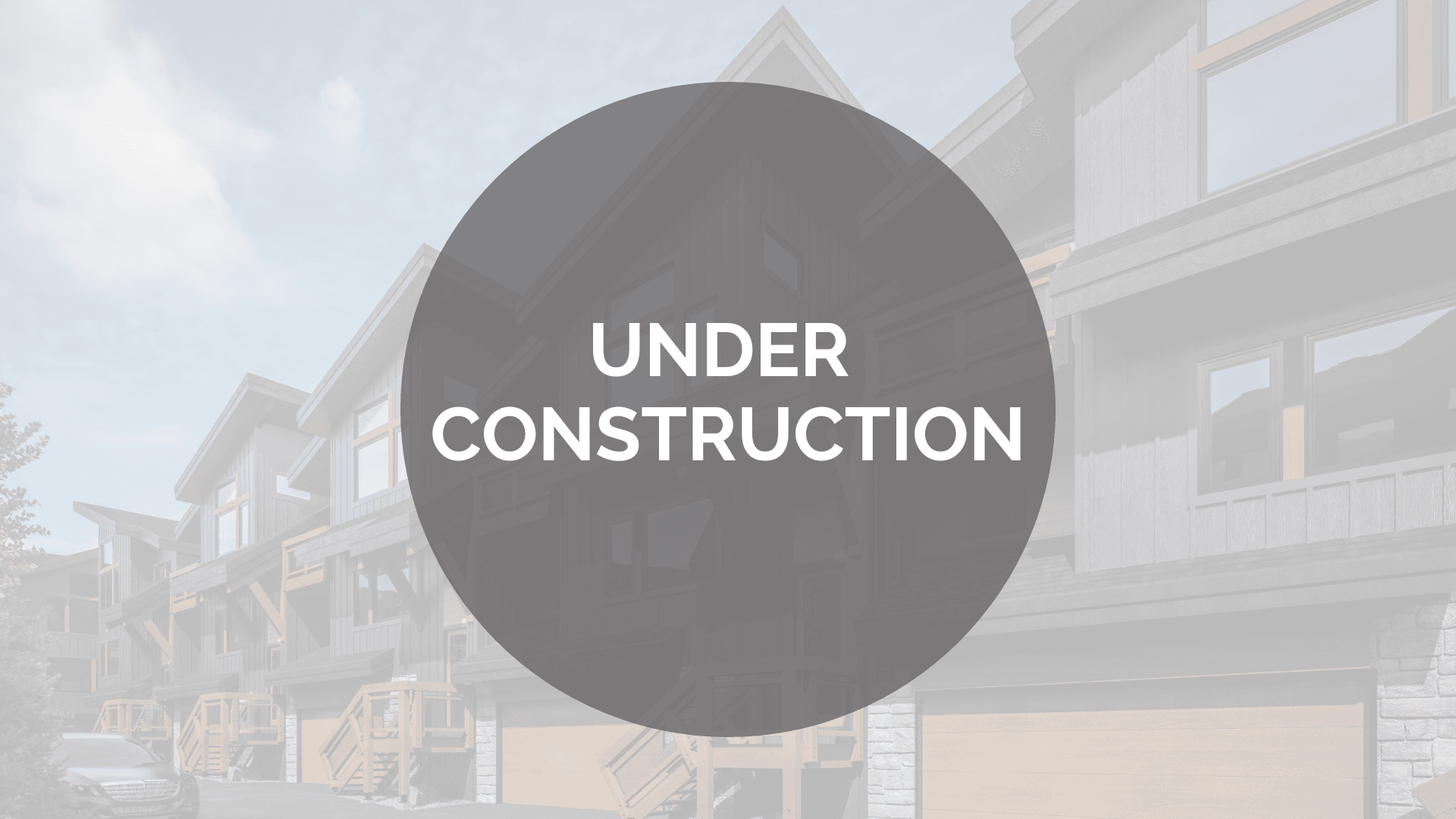 ACS Under Construction - Ridgeview at Stewart Creek, Canmore, Alberta