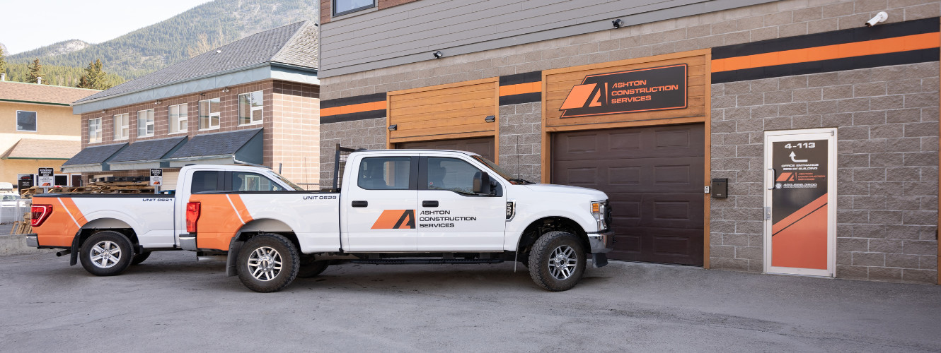 Ashton Construction Services - ACS - Canmore, Alberta - Operations Centre and Fleet
