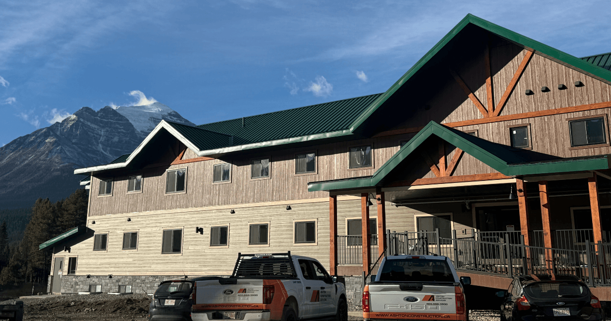 Ashton Construction Services - Lake Louise Employee Housing Project