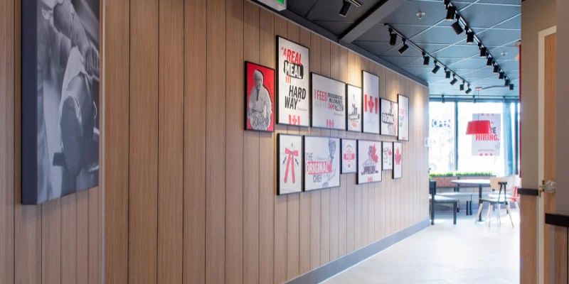Ashton Construction Services - Project - KFC Canmore - art Ashton Construction Services - Project - KFC Canmore - art
