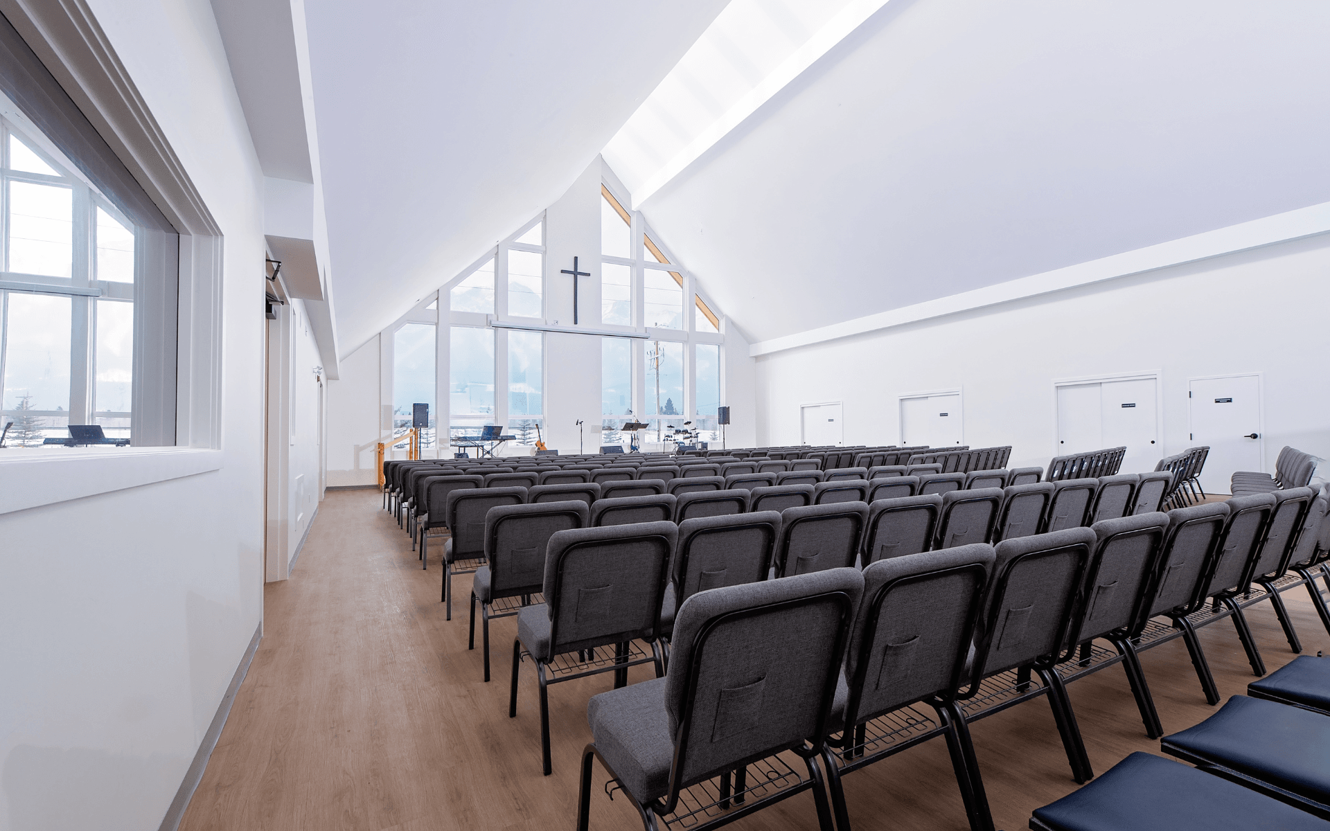 Ashton Construction Services - Trinity Bible Church - Canmore, Alberta - sanctuary Ashton Construction Services - Trinity Bible Church - Canmore, Alberta - sanctuary