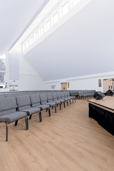 Ashton Construction Services - Trinity Bible Church - Canmore, Alberta - seating Ashton Construction Services - Trinity Bible Church - Canmore, Alberta - seating